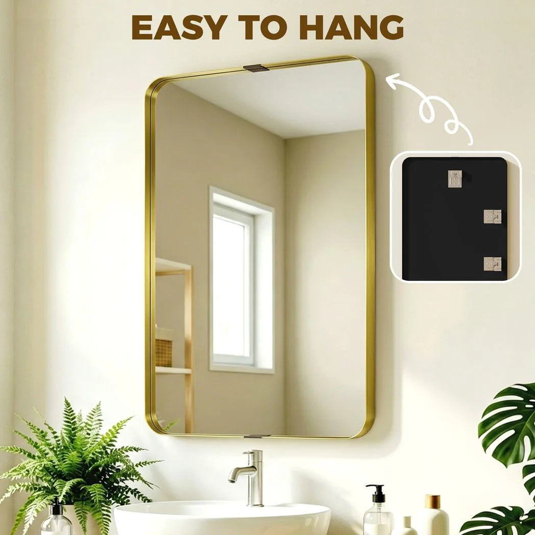 HOMCOM Rectangular Wall Mirror