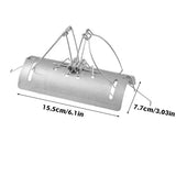 Pack of 5 Tunnel Mole Traps – Rust-Resistant Reusable Quick-Kill Garden Mole Control, Silver