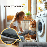PawHut Orthopaedic Dog Sofa Bed with Cooling Gel Memory Foam & Washable Cover – Grey, Large