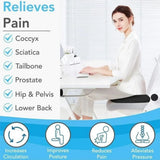 Honeycomb Breathable Gel Seat Cushion Cooling Double Thick Egg Sitting Pad