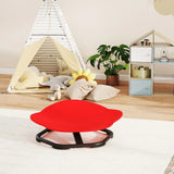 AIYAPLAY Kids Planet-Shaped Swivel Chair – Sensory Spinning Seat for Balance and Coordination, Red