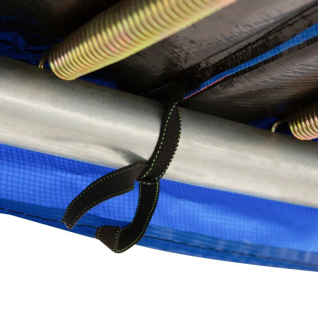 HOMCOM 12ft Trampoline Spring Cover with EPE Foam Padding – Replacement Safety Pad Surround, Multicoloured