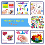 52 Piece Assorted Party Favours Toy Set for Kids – Party Bag Fillers, Pinata Fillers & Prizes