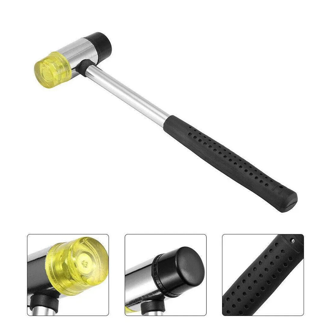 Laminate Flooring Installation Kit with Mallet, Pull Bar, Tapping Block and Spacers – DIY Floor Fitting Tools