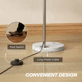 HOMCOM Arc Floor Lamp for Living Room