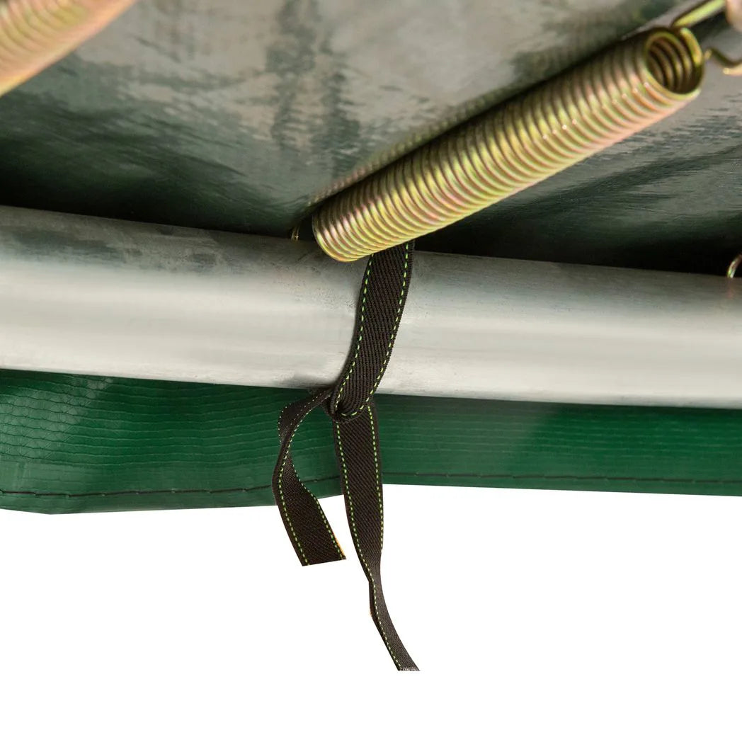 HOMCOM 12ft Trampoline Spring Cover Pad, 366cm Replacement Safety Surround with Foam Padding – Green