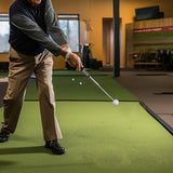 Retractable Golf Swing Trainer with Click Feedback – Portable Tempo & Grip Aid for Indoor Practice