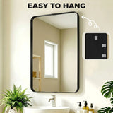 HOMCOM Rectangular Wall Mirror