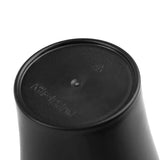32-Piece Black Dinnerware Set – Round PP Bowls & Plates, BPA-Free Tableware for Home & Parties
