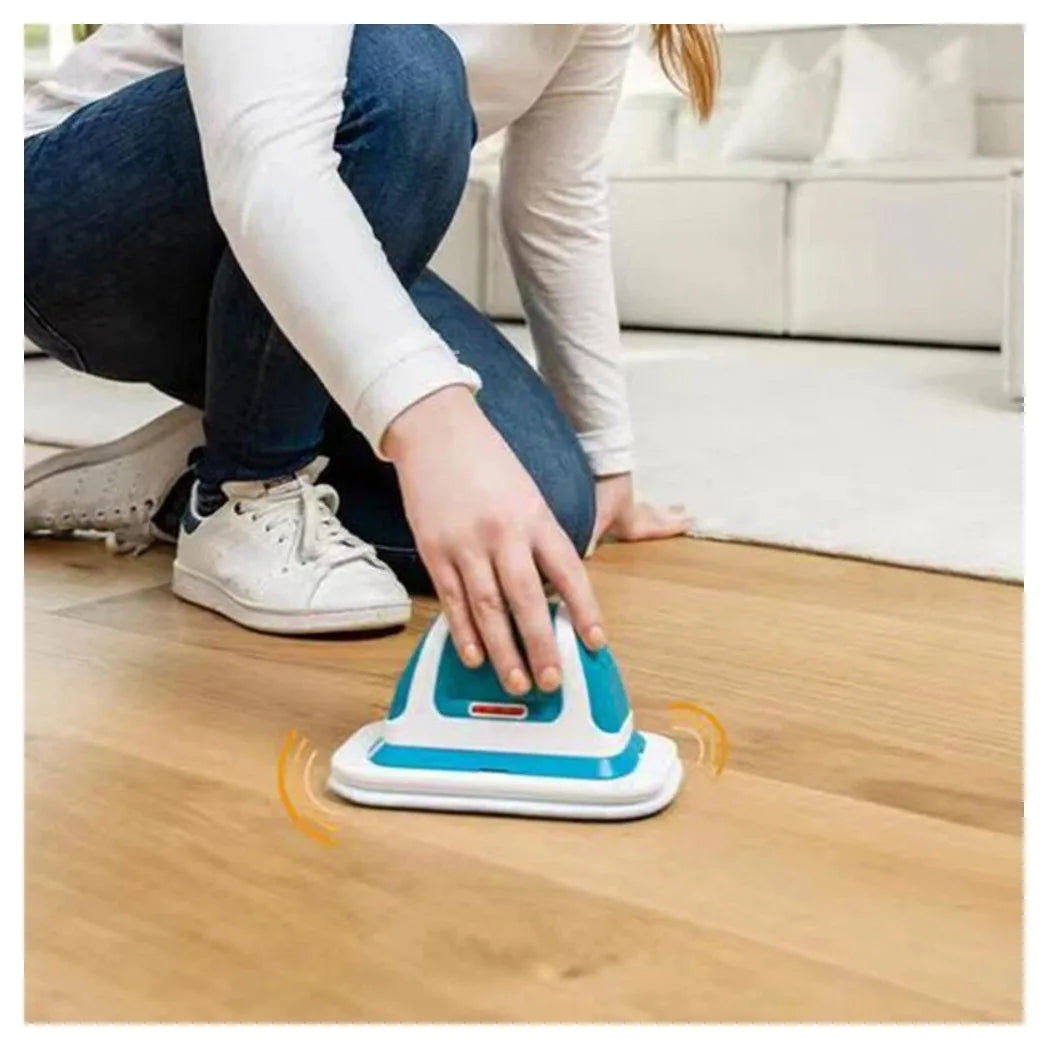 Cordless Vibrating Scrubber with Extendable Pole & 2 Brush Heads – Multi-Function Home Cleaning Brush