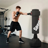 SPORTNOW 6ft Freestanding Boxing Bag with Stand, Suction Cup Base & Adjustable Target Pad – Home Punch Bag