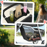 PawHut 3 Wheel Foldable Dog Stroller with Adjustable Canopy & Storage Basket, up to 10 kg – Pet Pram, Dark Grey