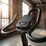 SPORTNOW Exercise Bike with Smart App, 0-100% Magnetic Resistance & Adjustable Seat – Indoor Stationary Bike