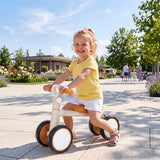 AIYAPLAY Foldable Baby Balance Bike, No Pedals, Adjustable Seat – Lightweight Toddler Bike for 1–2 Years