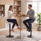 HOMCOM stool counter backs