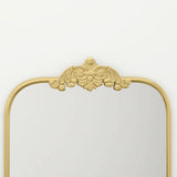 HOMCOM Wall Mirror, Decorative Baroque Mirror with Metal Frame, for Bedroom and Living Room, 60 x 87 cm