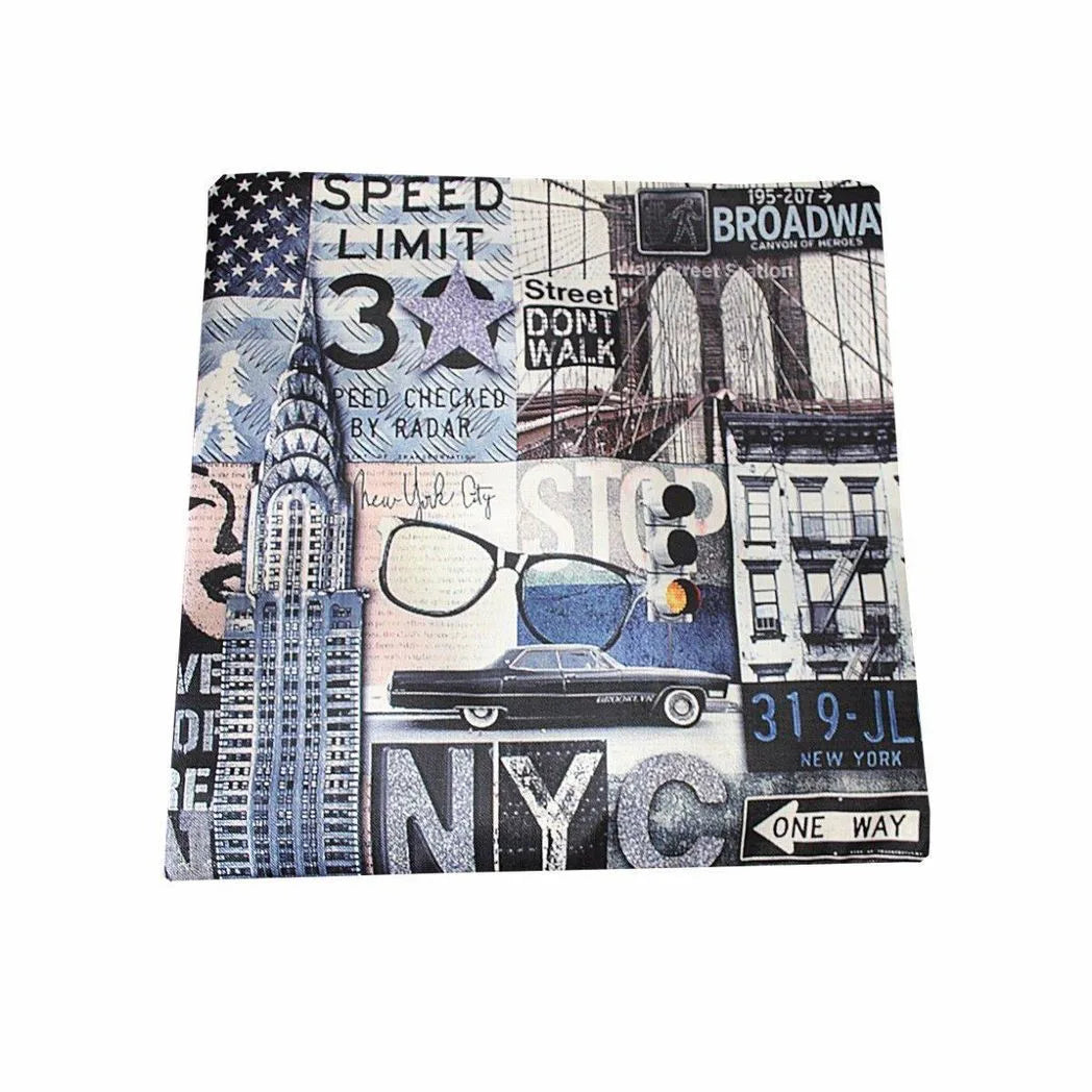 Couch Cushion Cover Case 43 x 43 cm – Assorted Designs for Bedroom & Living Room