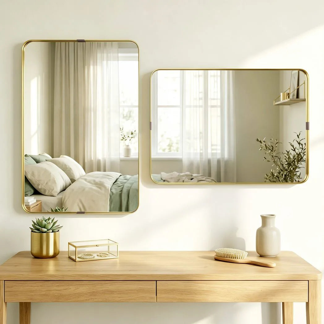 HOMCOM Rectangular Wall Mirror