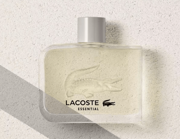 Lacoste Essential Eau de Toilette Spray 75ml – Fresh & Citrus, Woody Fragrance for Men