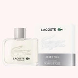 Lacoste Essential Eau de Toilette Spray 75ml – Fresh & Citrus, Woody Fragrance for Men