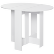 Folding drop leaf dining table
