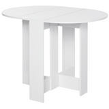 Folding drop leaf dining table