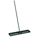 Outsunny Lawn Levelling Rake – 113 x 26cm Lawn Leveller Lute with 169cm Handle for Soil, Sand and Grass