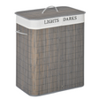 HOMCOM 100L laundry basket with lid