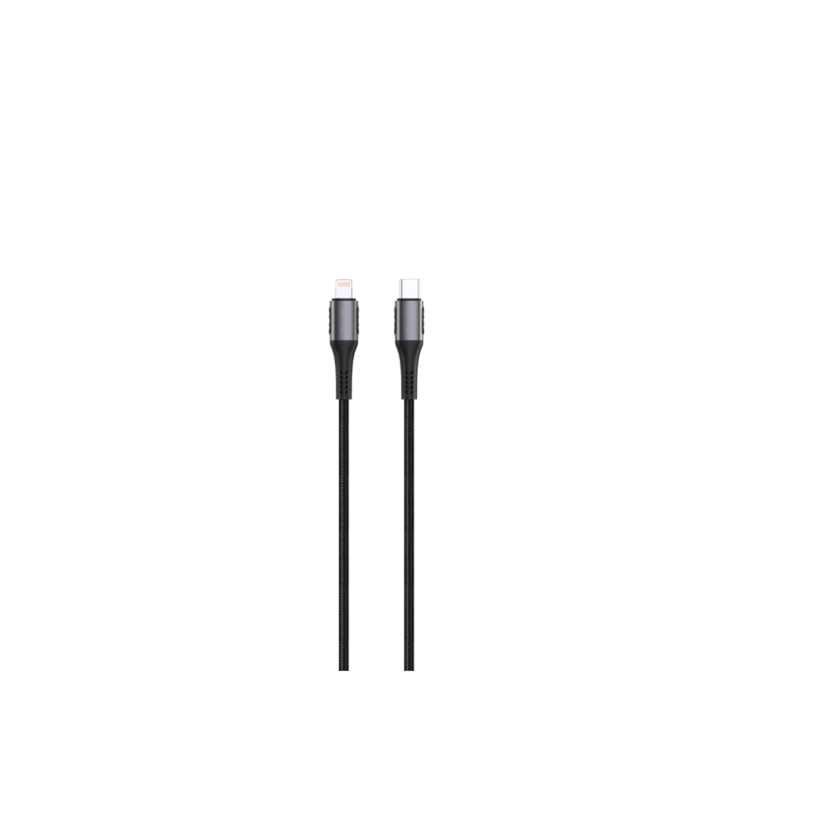 WYEFLOW USB-C to 8-Pin Fast Charging & Data Cable with 27W Power Delivery – Braided, 1m, White