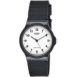 Casio Men's Classic Watch MQ-24-7BLL – White Dial, Black Resin Strap