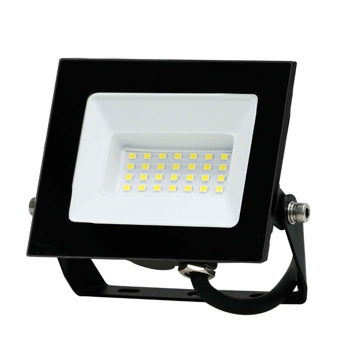 Eveready 20W IP65 LED Floodlight with Quick Fix Bracket – 2,100 Lumen Outdoor Light, 4,000K Cool White