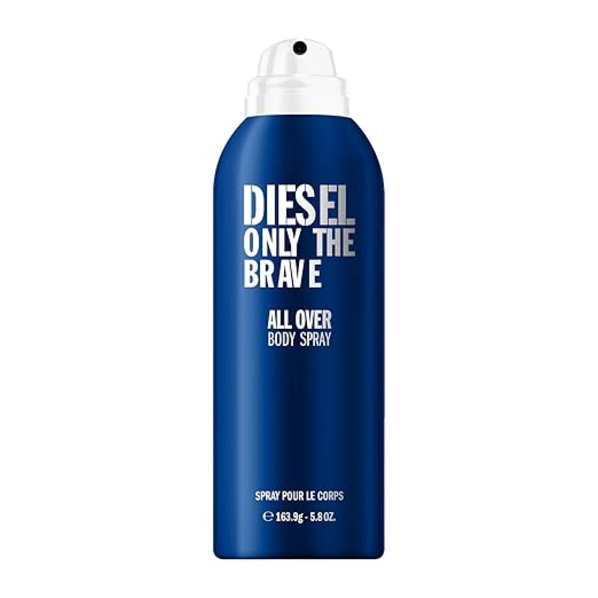 Diesel Only The Brave Body Spray for Men, 200ml – Citrus, Woody & Amber Fragrance