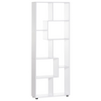 White 8-grid bookshelf