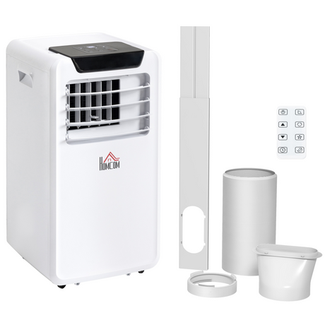 HOMCOM 10000 BTU portable air conditioner white