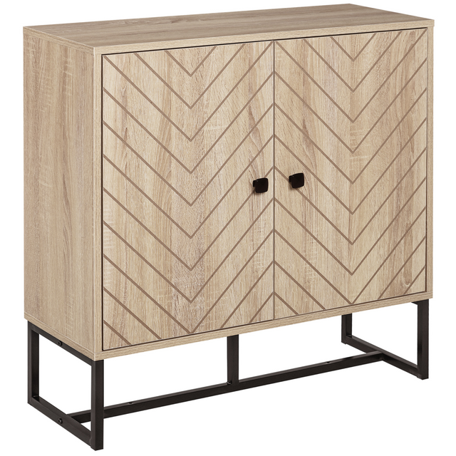Embossed arrow storage cabinet