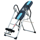 HOMCOM Foldable Gravity Inversion Table with Safety Belt & Padded Ankle Support – Home Back Therapy Bench, 110kg