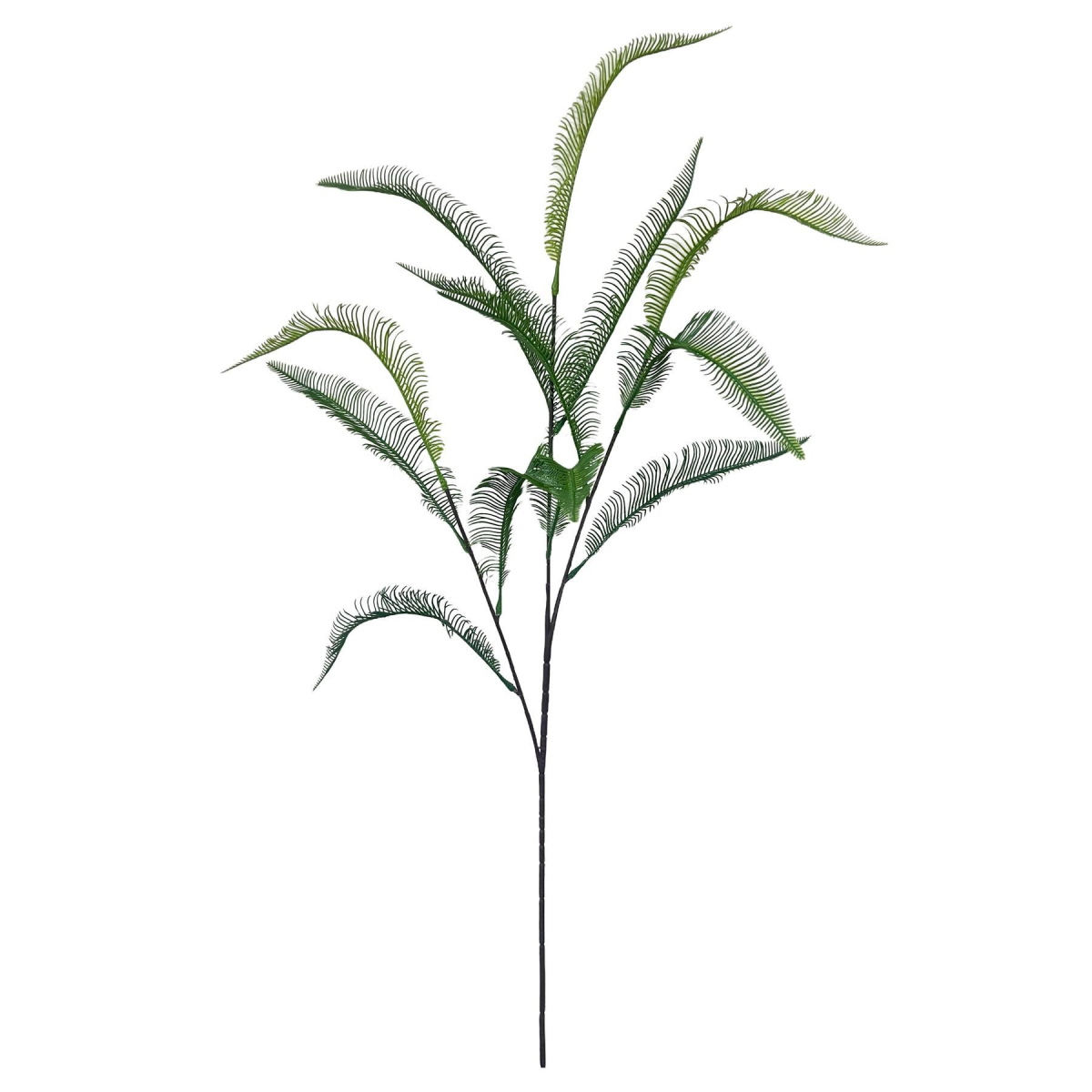 Pack of 6 Artificial Fern Sprays, 100cm Wired Stems – Realistic Foliage for Vases & Floral Displays