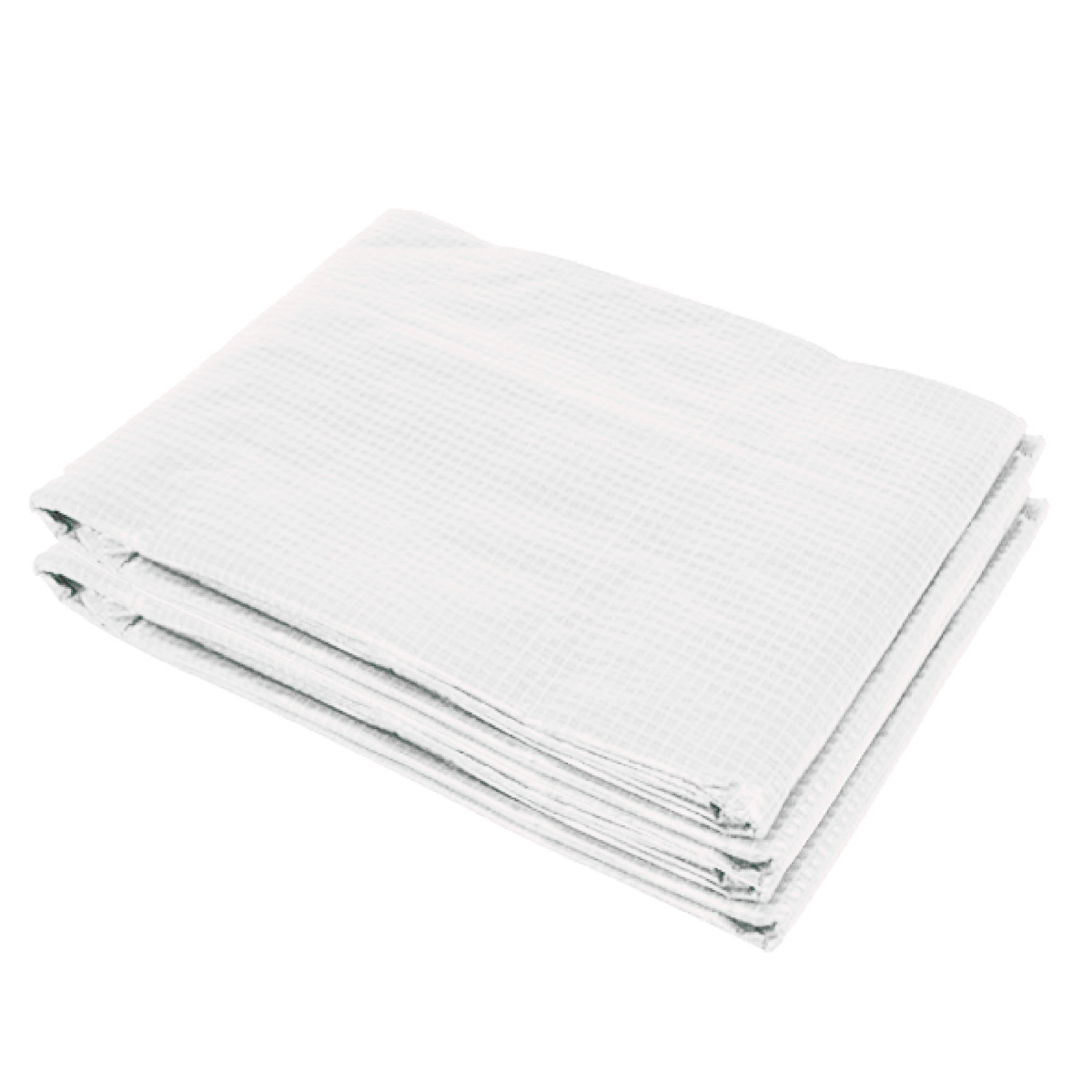 Outsunny 6 x 3 x 2m Replacement Cover for Tunnel Greenhouse – Zipped Roll-Up Door and 12 Windows, White