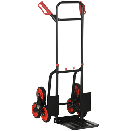 Stair-climbing hand truck