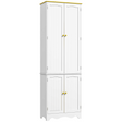 White 4-door kitchen cupboard