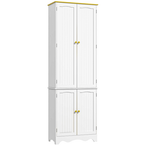 White 4-door kitchen cupboard