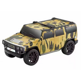 WSTER WS-590 Hummer 4x4 Style Bluetooth Speaker with TF, USB & FM Radio – 8W Portable, Beige