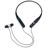 Intempo EE4301 Bluetooth Neckband Earphones with Cushioned Earbuds & Magnetic Design – Sports Earphones, Black