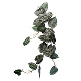 120cm Artificial Hanging Trailing Plant Alocasia Dragon Scale Dark