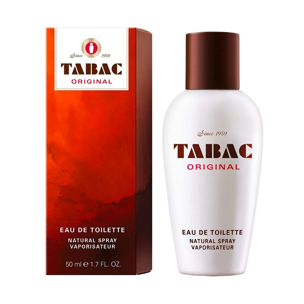 Tabac Original Eau de Toilette Spray 50ml – Woody, Fresh & Citrus Fragrance for Men