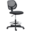 Vinsetto black draughtsman chair