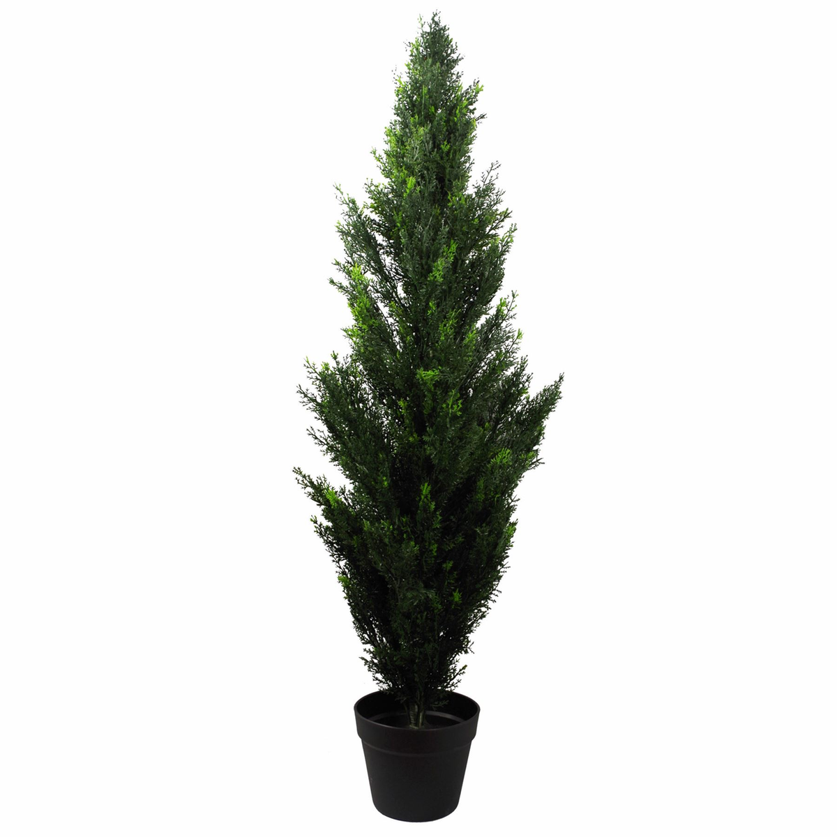 Artificial Cedar Tree, 120cm UV Resistant – Realistic Indoor & Outdoor Topiary in Pot