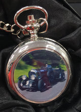 Boxx Picture Pocket Watch with Antique Car Design – Collectable Pocket Watch, Ref P5061.113