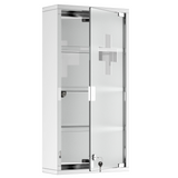 HOMCOM LED Illuminated Bathroom Infrared Sensor Mirror Dustproof 60 80x4CM