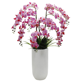 150cm artificial pink orchid display